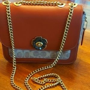 Coach Madison Handbag in signature canvas